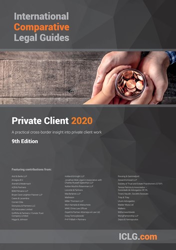 ICLG: Private Client 2020